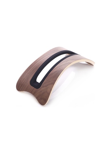 Mufunye Doğal Ahşap Dikey Tablet Ve Laptop Standı - Macbook Uyumlu Pro İçin Şık Ve Ergonomik Tasarım