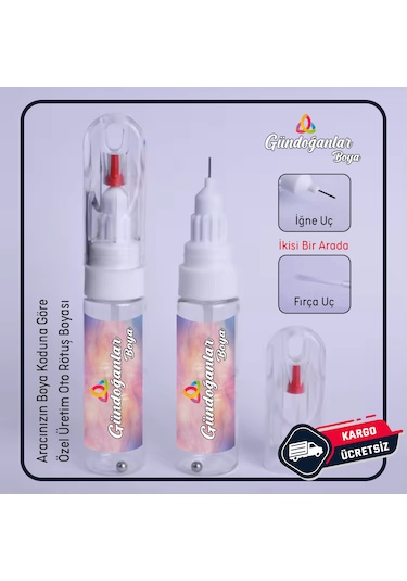 Yeni Nesil Rötuş Boyası İğne Ve Fırça Uçlu 25 Ml.