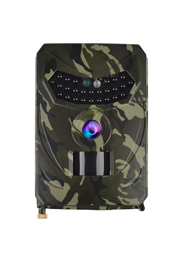 Maiyame Pr-100 Askeri Yeşil Av Kamerası: 12mp 1080p Hd, Kişi Algılama Gece Görüşü, Ip56 Su Geçirmez, 3 Ay Pil Ömrü Çok Renkli