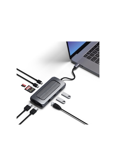 Satechi Usb-c Multiport Mx Uzay Grisi St-ucmxam