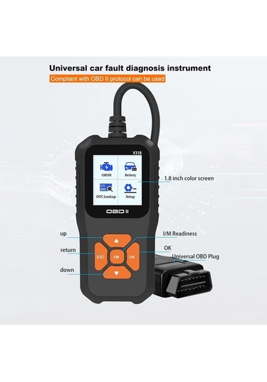 Didadodo Tignapoo Araç Teknik Tarama Aracı Otomatik Kod Tarayıcı Kontrol Diğer