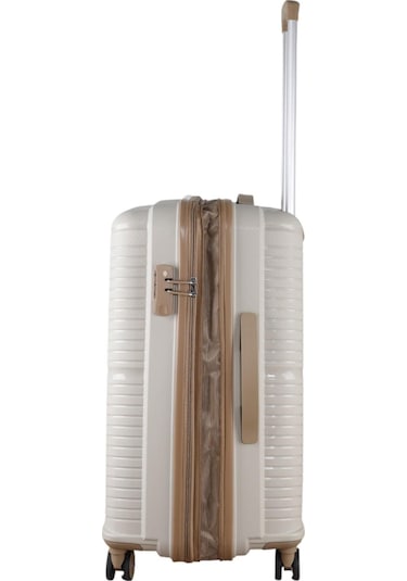 Mçs Group V379 Aura Y.üretim Pp Valiz 55 Cm S21yy100014255 00421 Kemik/şampanya