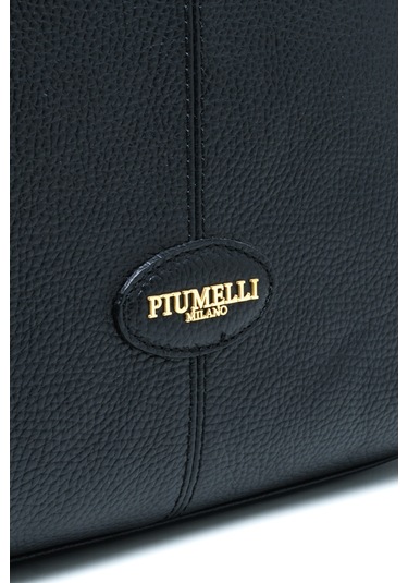 Omuz Çantası Kadın Ivonne L Piumelli Milano Bag D28 Black Siyah