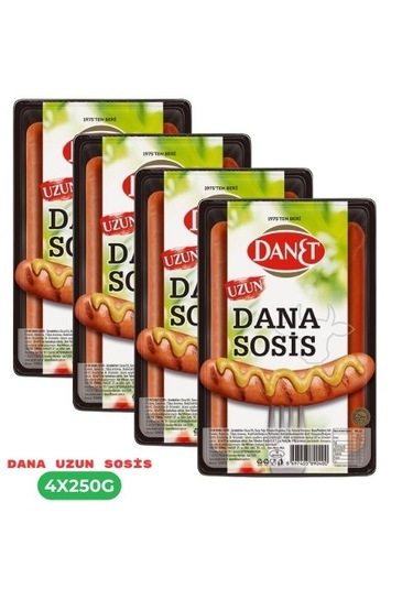 Dana Uzun Sosis I 4x250 Gr