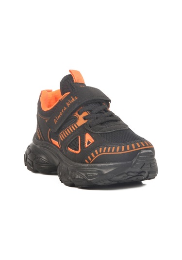 Siyah Turuncu Cırtlı Fileli Unisex Çocuk Spor Ayakkabı 1500 P Siyah-turuncu Siyah - Turuncu Siyah Turuncu Cırtlı Fileli Unisex Çocuk Spor Ayakkabı 1500 P Siyah-turuncu Siyah - Turuncu