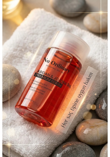 Premium Argan & Jojoba Içerikli Doğal Saç Bakım Yağı & Serum 100ml