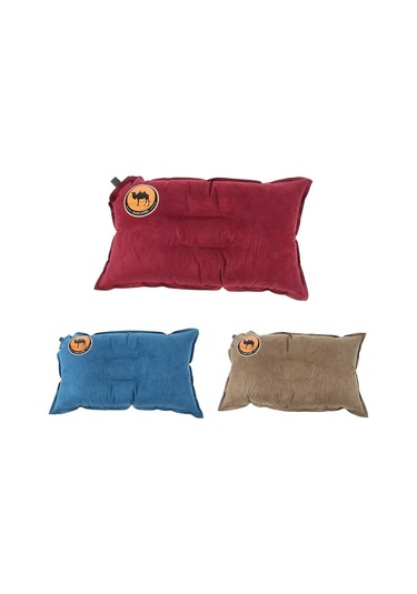 Suntek Kendiliğinden Şişen Kamp Yastığı Seyahat Hava Kırmızı