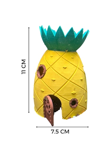 Ananas Ev Akvaryum Dekor Balık Saklanma Alanı