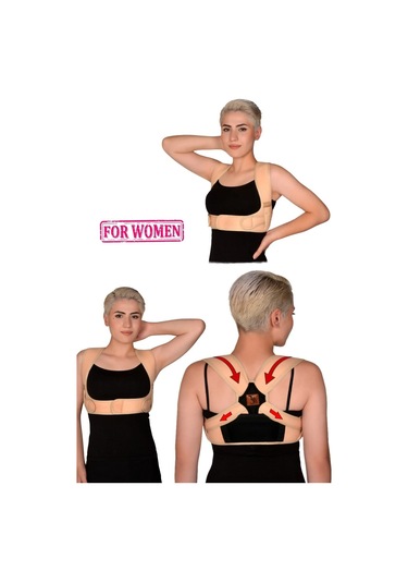 Dik Duruş Korsesi Kamburluk Önleyici Korse Sırt Destekli Korsesi