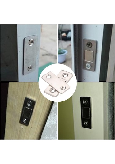 Büro Ev Düzeni İçin 2parça Dolap Çekmece Kapağı Durdurur Mıknatıs Stoperi Renkli