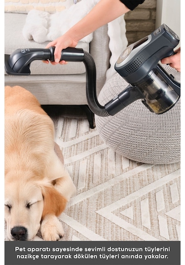 Karaca Power UP Pro Şarjlı Dikey Süpürge