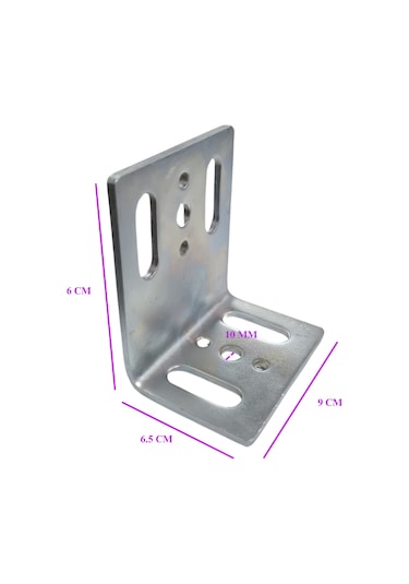 Alüminyum Cephe L Ankraj Demiri 4 Mm 120 MM