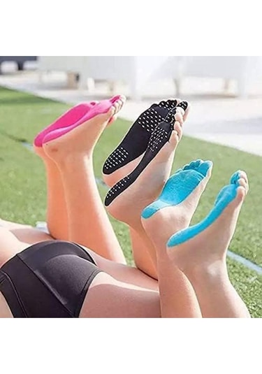 Foot Pad Su Geçirmez Yapışmaz Kaymaz Plaj Havuz Spa Deniz Ayak Bandı Pembe