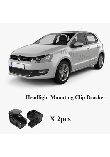 Polo Ön Sol Far Alt Bağlantı Klipsi Takım 2010 2011 2012 2013 2014 Modeller İçin