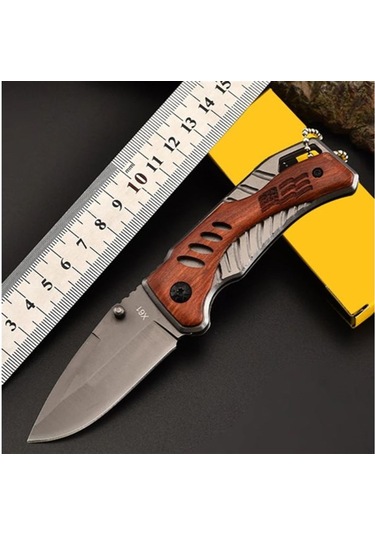 Kişiye Özel Buck Model Cep Çakı Çok Renkli