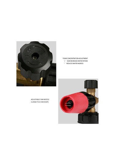 Sones Yüksek Basınçlı Araba Yıkama Su Tabancası Köpük Pot Kar Tanesi Pa Köpük Pot