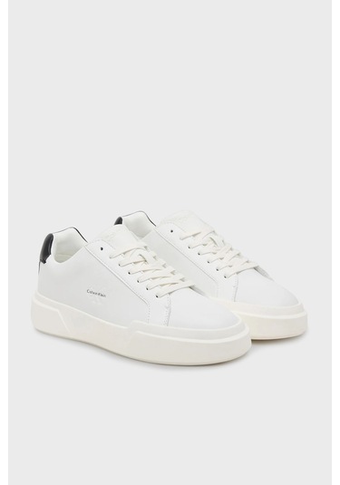 Calvin Klein Bayan Ayakkabı Yw0yw01947 01w Beyaz-siyah Beyaz-siyah