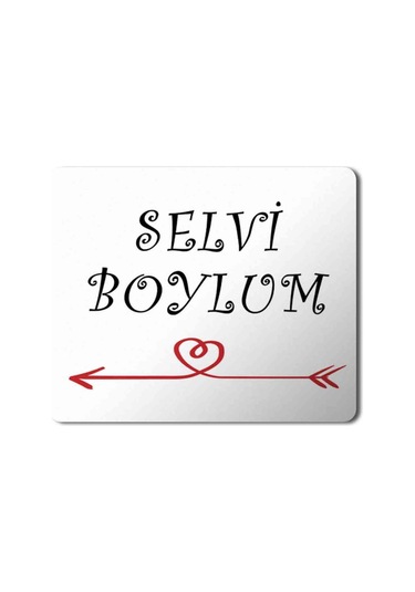 Selvi Boylum Al Yazmalım 2 Baskılı Mousepad Mouse Pad