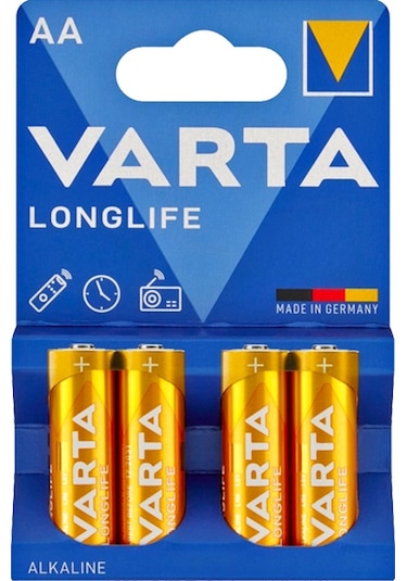 LONGLIFE POWER ALKALİN AA KALEM PİL 4LÜ PAKET FİYAT VARTA