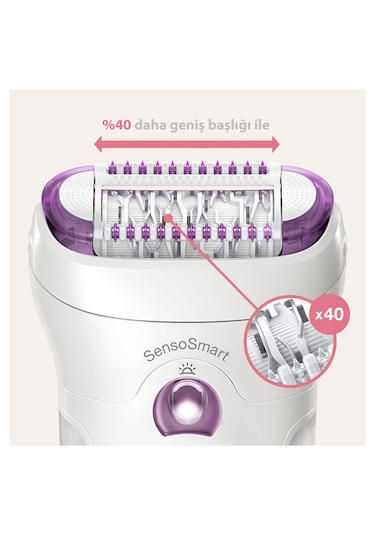 Braun Silk-epil 9 9735 Sensosmart Kablosuz Islak&kuru Epilatör