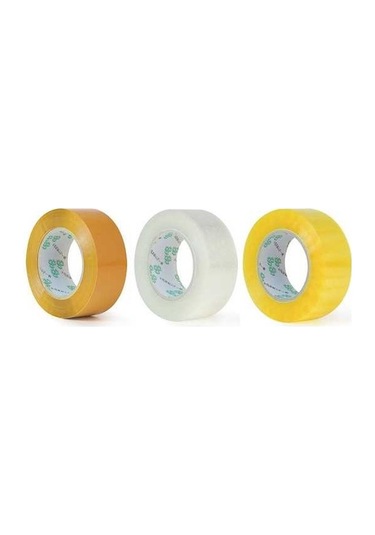 Willowhaven Blokaj Bandı Ekspres Paketleme Sızdırmazlık Bandı 55mmx200m Şeffaf Beyaz Diğer