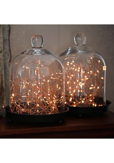 3Mt. Sarı Renkli Pilli Peri Led Dekoratif Süs Tel Led Işık