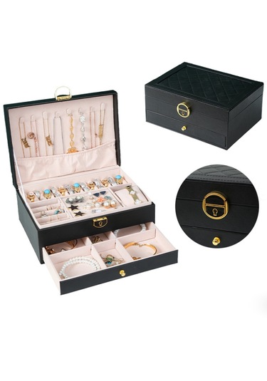 Mk-23 Mücevher Takı Kutusu - Bilezik Yüzük Takı Altın Kutusu