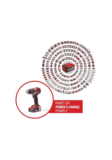 Einhell TP-CD 18/50 Li BL Kit (2x2,0 Ah) Çift Akülü Vidalama - 4513896