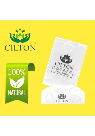 Cilton Doğal Kabak Lifli Pirinç Sabunu 120 Ml