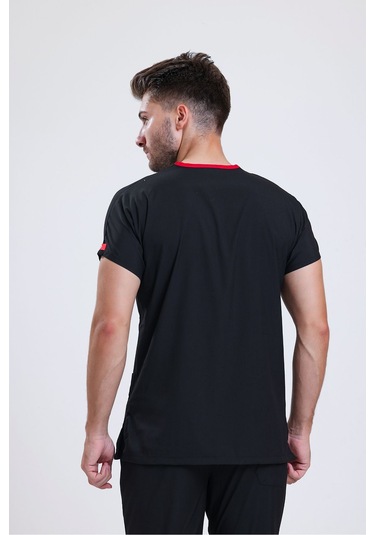 Likralı Üniforma Unisex Siyah