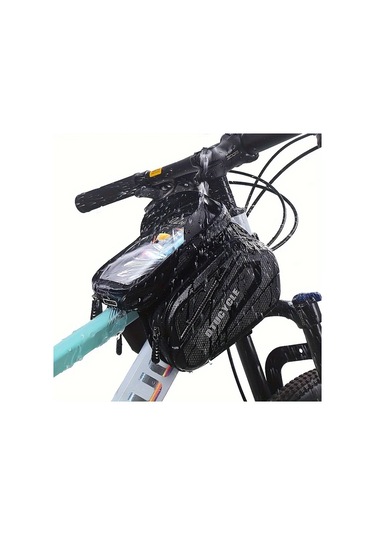 Willowhaven High Kalite Black Sun Pattern Eva Termopres Dag Bisikleti Boru Çantası Telefon Çantası Haki