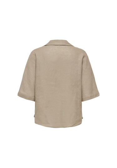 Onltokyo Lıfe Ss Lınen Bl Shırt Pnt Noos Kahverengi Renk