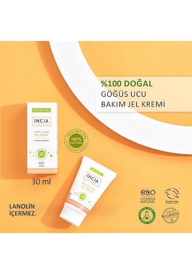 Incıa Göğüs Ucu Jel Krem 30gr