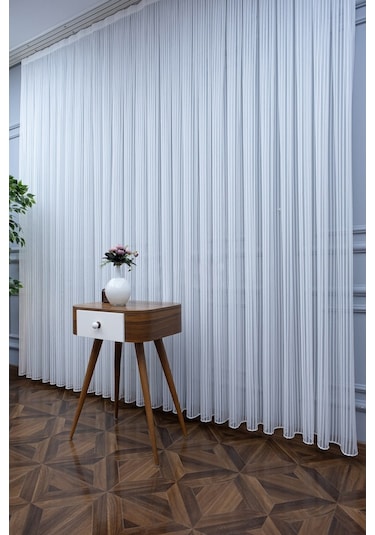 Evdepo Home Kullanıma Hazır Tül Perde (540820570)