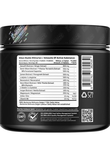 Kingsize Nutrition Off Cycle 180 Tablet