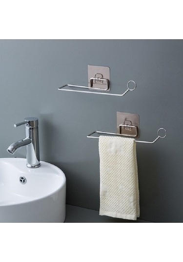 Tongxida Bosphorusboutique Paslanmaz Mutfak Havlu, Dikey Çelik Beyaz Banyo Askısı Sb Beyaz Beyaz