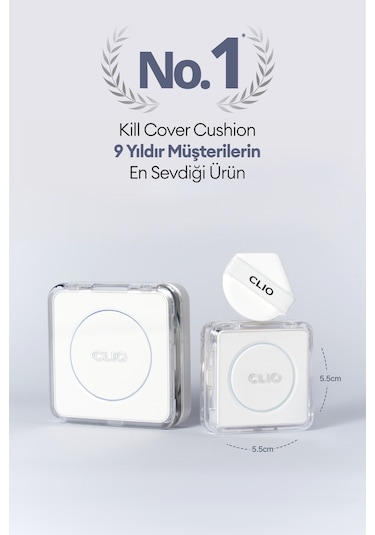 Clio Kill Cover Founwear Cushion The Original Mini 21n Linen Spf50+ Pa+++ 72731881