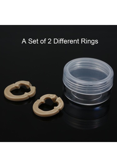 Wezone Diş Kullanımı İçin 2'li Lastik Tutma Halkası Seti - Dayanıklı Ve Esnek Malzeme