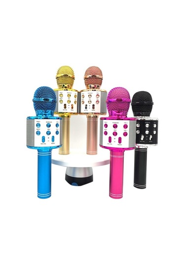 Novahub Pratik Ve Kompakt Mikrofonla Eğlenceli Anlar: Stereo Ses, Led Işıklı, Aux Ve Usb Destekli