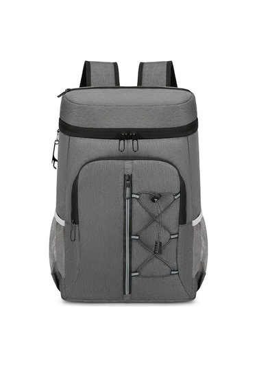 Jzcat- An Yalıtımlı Soğutucu Sırt Çantası Rahat Yumuşak Soğutucu Siyah