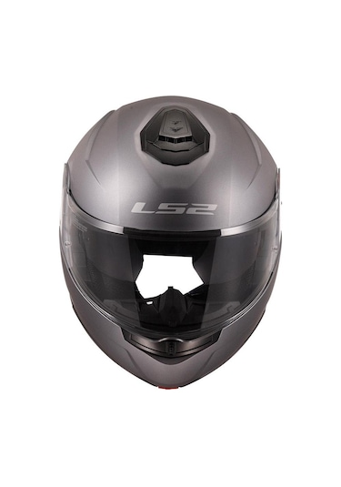 Ls2 Strobe 2 Çene Açılır Motosiklet Kaskı Mat Titanyum