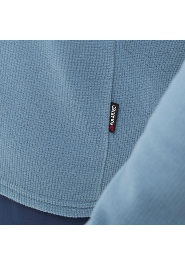 Millet Ubıc Lgrıd Po Erkek Polar Sweat Yarım Fermuar Mıv10534 N3171 Mavi