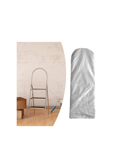 Homyl Katlanır Merdiven Kılıfı Taşınabilir Gümüş
