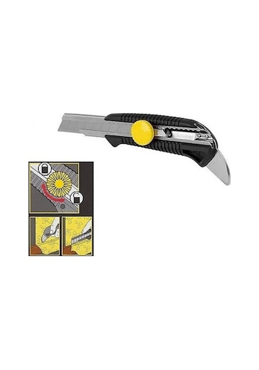 STANLEY MAKET BIÇAĞI FALÇATA 18MM YÜKSEK KALİTE MAKET BIÇAK 5ADET