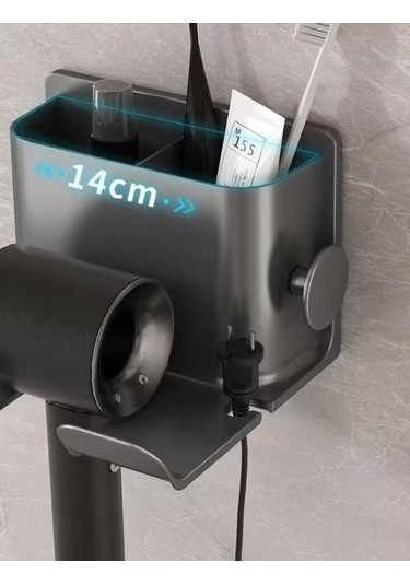 Wondernest Yok, Saç Punch Monte Makinesi, Lichen Kurutma Duvara Tutacağı Gri