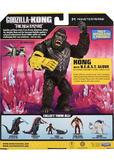 Godzilla x Kong Aksiyon Figürü GxK Aksiyon Figür 15CM-35200 Kong