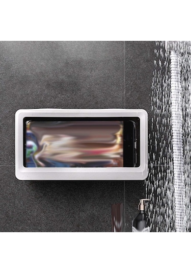 Duş Telefon Kutusu Duvar Cep Telefonuna Monte Edilebilir Kasa Sızdırmazlık Ayna İçin Kompakt Anti Sis Monteli Diğer