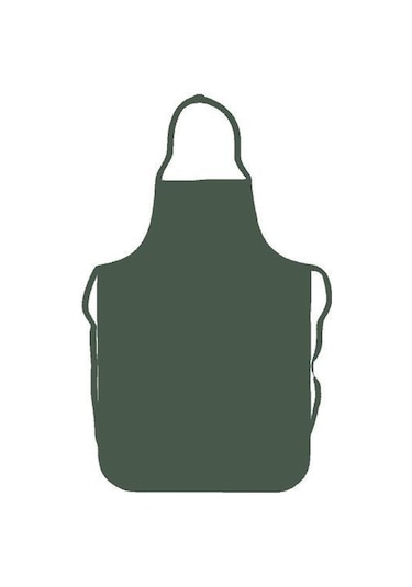Omniclean Haki Yeşil Askılı Mutfak Bulaşık Önlüğü Lamineli 50 x10 Yeşil