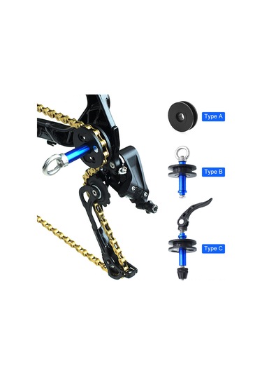 Bisiklet Zincir Tutucu Bisiklet Zincir Saklayıcı Tutucu Bisiklet Dummy Hub Zincir Tutucu Yol Bisikleti Zincir Temizleyici Zincir Temizleme Taşıma Yağlama Saklama İçin Çok Renkli