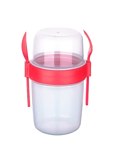 Hazneli Müsli Ve Mama Saklama Kabı 1100 Ml N1116752 Çok Renkli